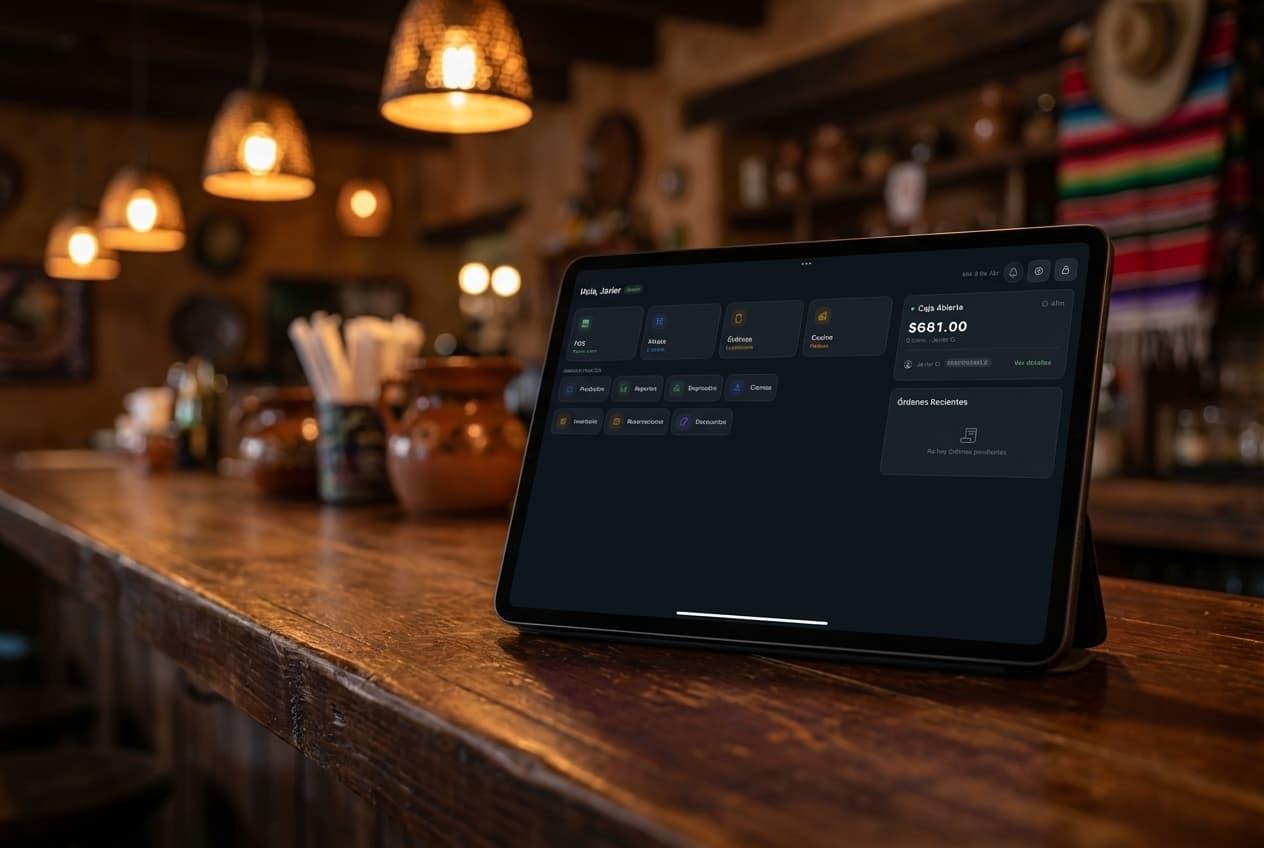 Oden POS — pantalla principal del sistema