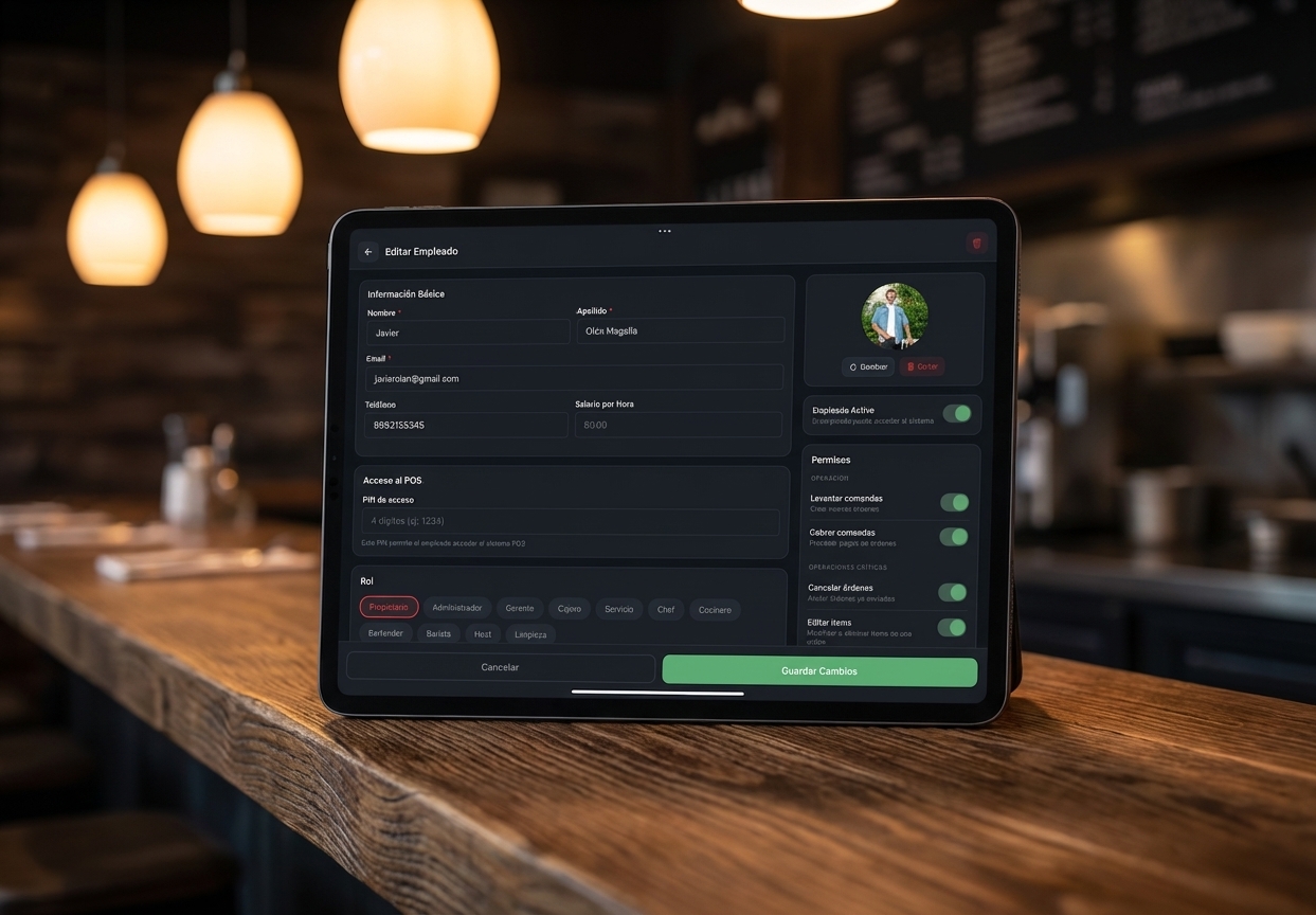 Employee and permissions management